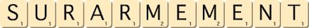 surarmement surarmement