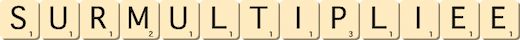 surmultipliee
