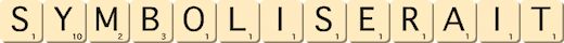 symboliserait symboliserait
