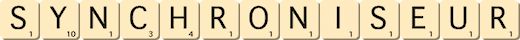 synchroniseur synchroniseur