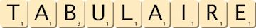 tabulaire tabulaire