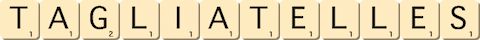 tagliatelles tagliatelles