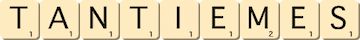 tantiemes