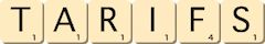 tarifs tarifs