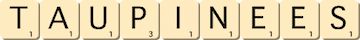 taupinees
