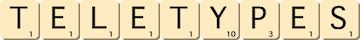 teletypes teletypes