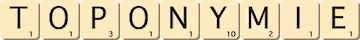 toponymie toponymie