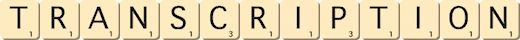 transcription