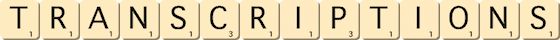 transcriptions