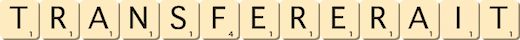 transfererait transfererait
