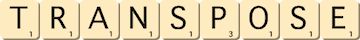 transpose transpose