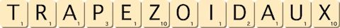 trapezoidaux trapezoidaux