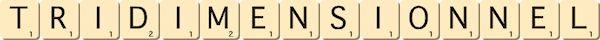 tridimensionnel tridimensionnel