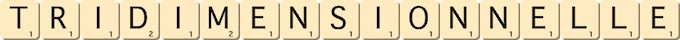 tridimensionnelle tridimensionnelle