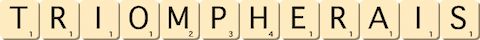 triompherais triompherais