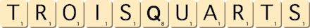 trois-quarts trois-quarts