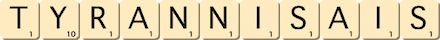 tyrannisais