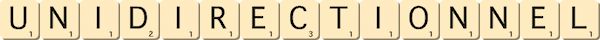 unidirectionnel unidirectionnel