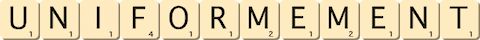 uniformement uniformement