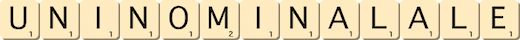 uninominal--ale
