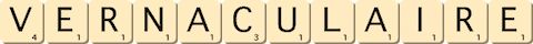 vernaculaire vernaculaire