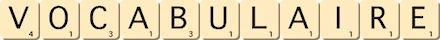 vocabulaire vocabulaire