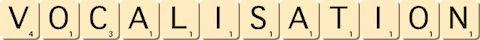 vocalisation