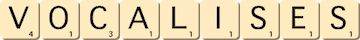 vocalises vocalises