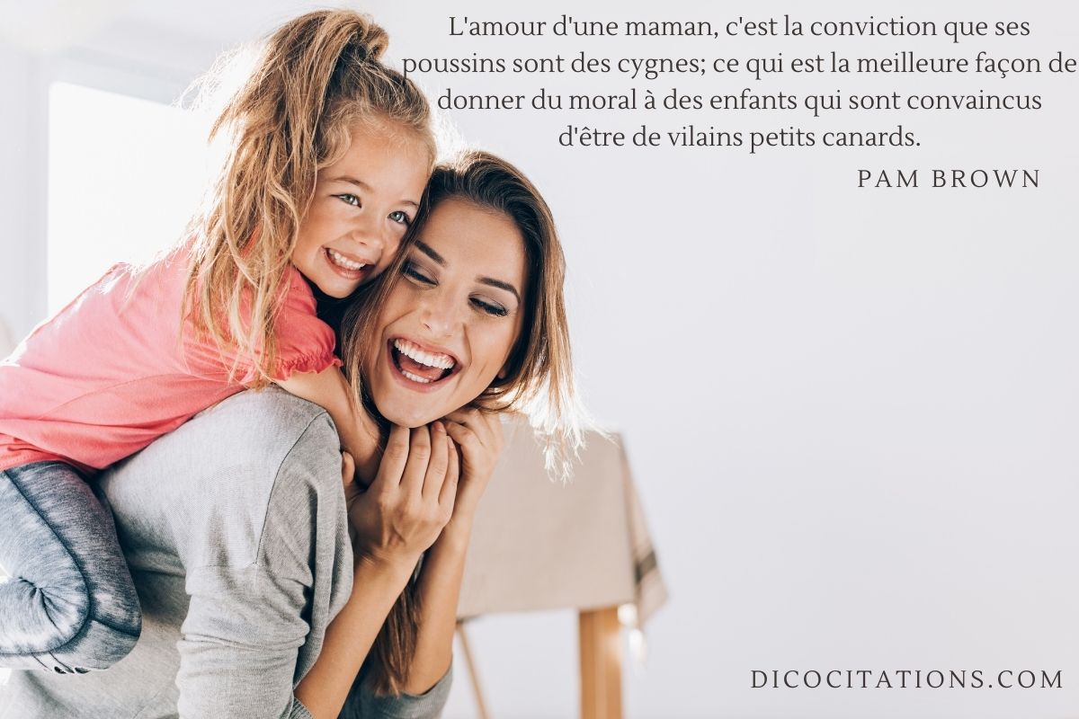 Plongez dans un monde de sagesse maternelle et d'amour inconditionnel avec notre collection de citations inspirantes sur la maternit. Dcouvrez les enseignements prcieux des mres exceptionnelles  travers les ges et trouvez l'inspiration pour votre propre voyage de parentalit.