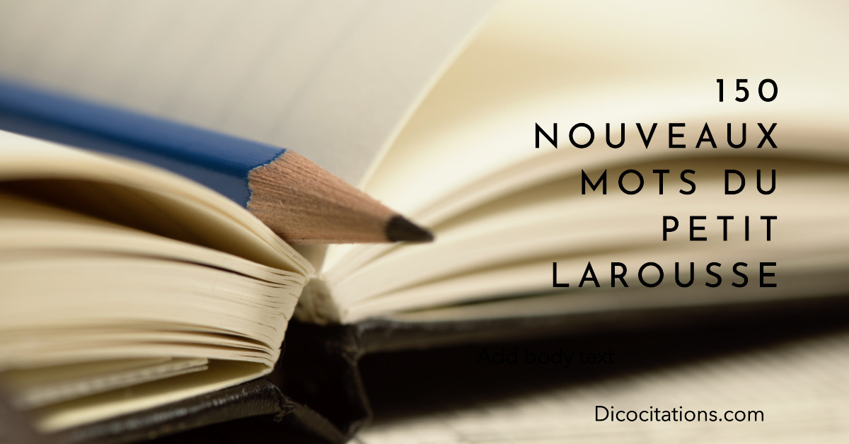 Le Petit Larousse illustr�, s'appr�te � accueillir 150 nouveaux mots